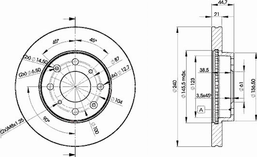 Icer 78BD1701 - Kočioni disk www.molydon.hr