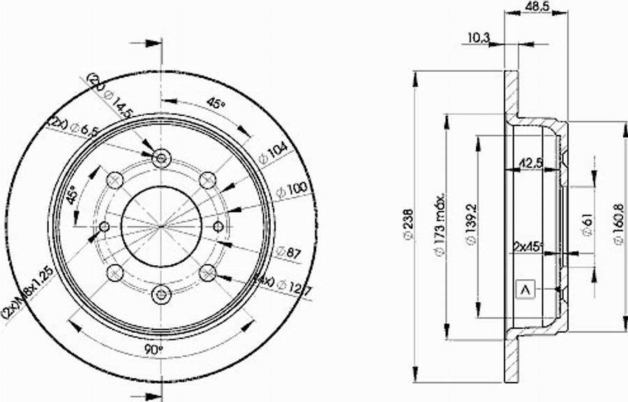 Icer 78BD1703 - Kočioni disk www.molydon.hr