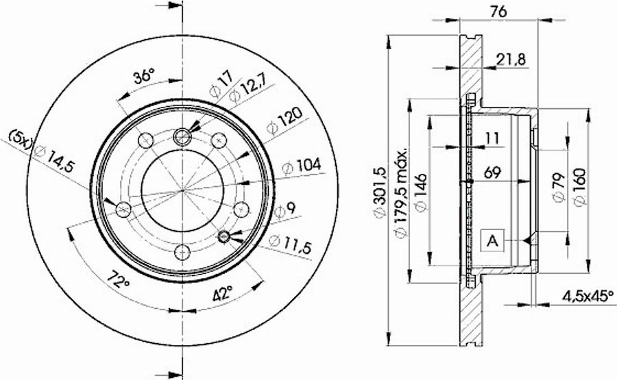 Icer 78BD8040 - Kočioni disk www.molydon.hr