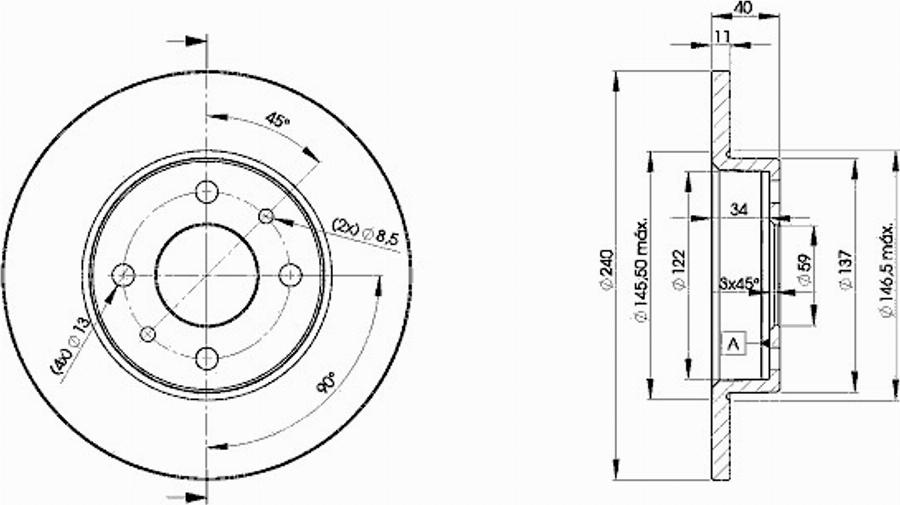 Icer 78BD3465 - Kočioni disk www.molydon.hr