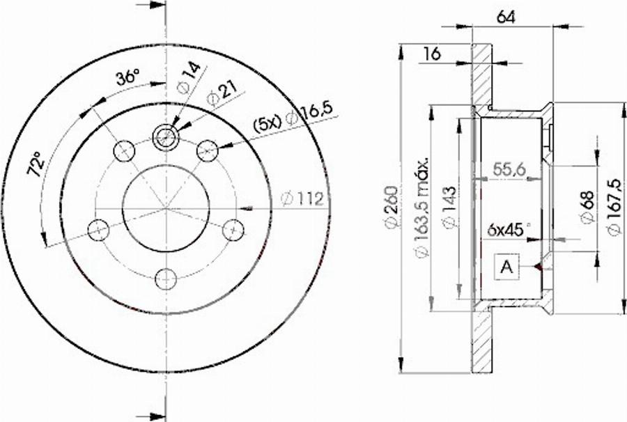 Icer 78BD3013 - Kočioni disk www.molydon.hr