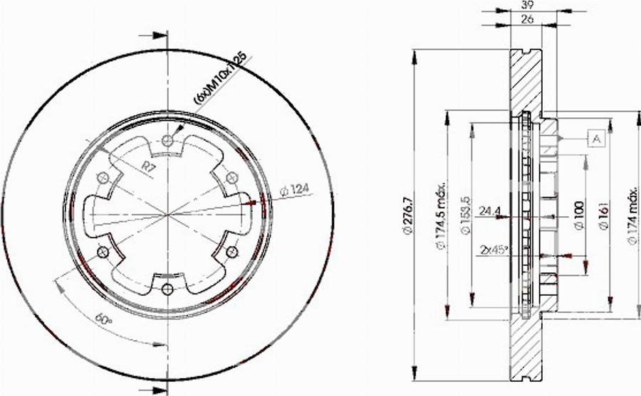 Icer 78BD3101 - Kočioni disk www.molydon.hr