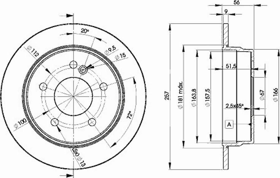 Icer 78BD3181 - Kočioni disk www.molydon.hr