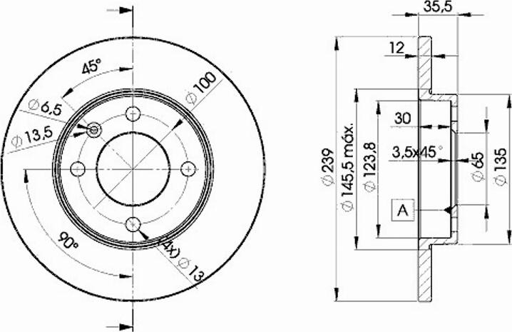 Icer 78BD3300 - Kočioni disk www.molydon.hr