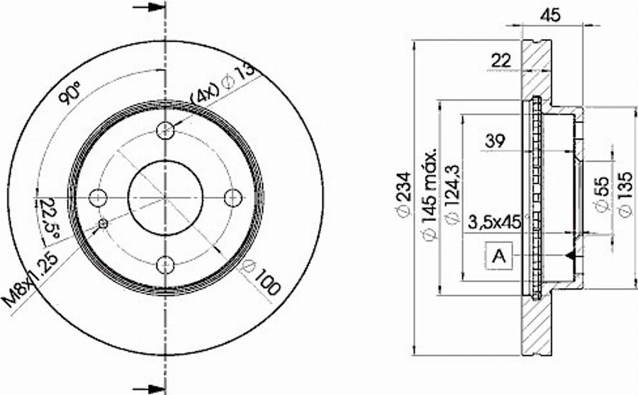 Icer 78BD3255 - Kočioni disk www.molydon.hr