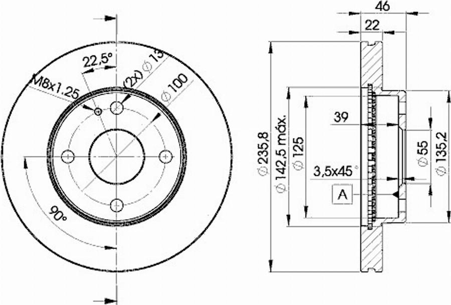 Icer 78BD3265 - Kočioni disk www.molydon.hr