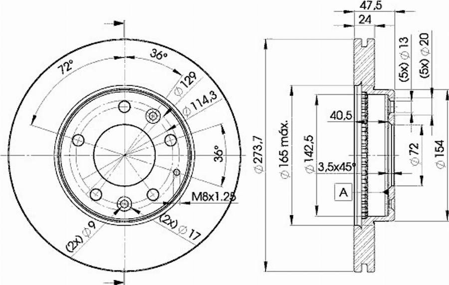 Icer 78BD3267 - Kočioni disk www.molydon.hr