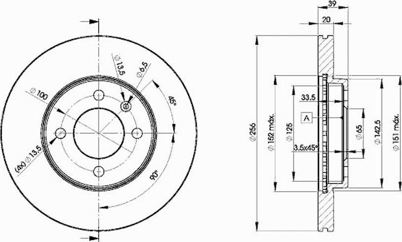 Icer 78BD3790 - Kočioni disk www.molydon.hr