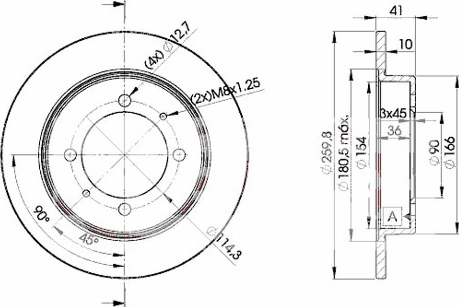 Icer 78BD2940 - Kočioni disk www.molydon.hr