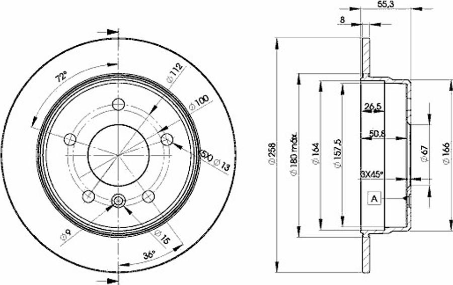 Icer 78BD2113 - Kočioni disk www.molydon.hr