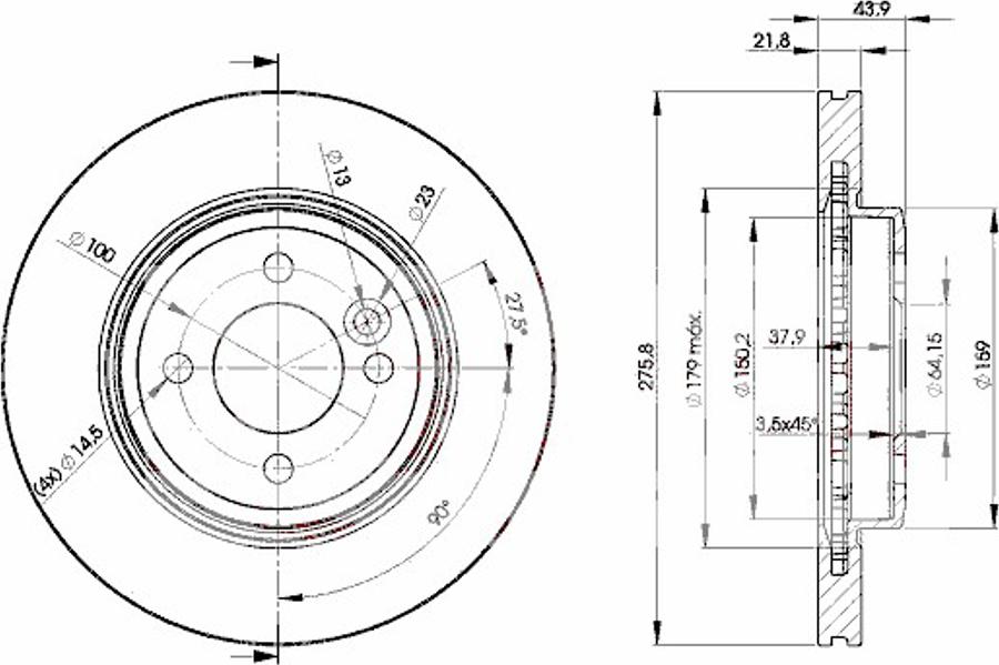 Icer 78BD2891 - Kočioni disk www.molydon.hr