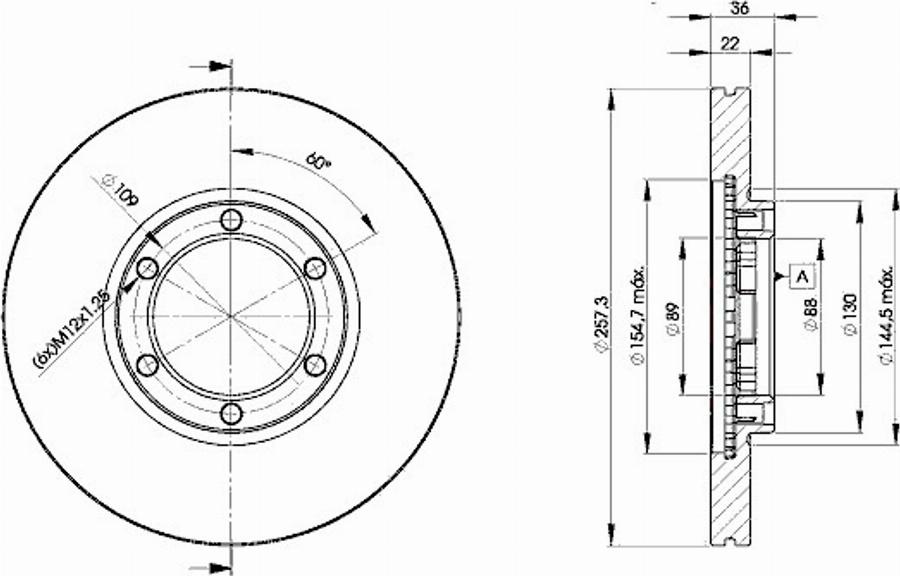 Icer 78BD2376 - Kočioni disk www.molydon.hr