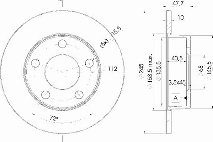 Icer 78BD2746 - Kočioni disk www.molydon.hr