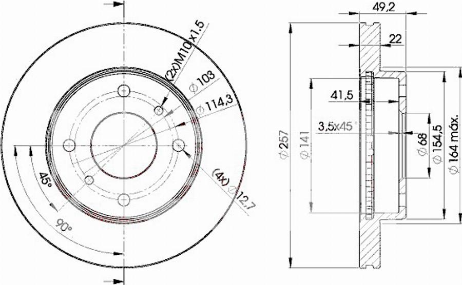 Icer 78BD7101 - Kočioni disk www.molydon.hr