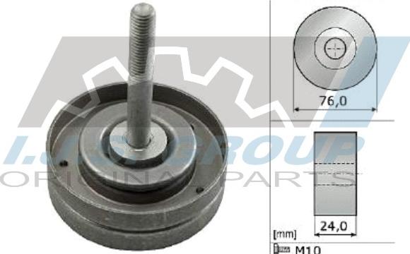 IJS GROUP 93-1421 - Vodeći valjak , klinasti rebrasti remen  www.molydon.hr