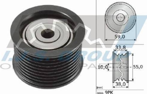 IJS GROUP 93-2189 - Vodeći valjak , klinasti rebrasti remen  www.molydon.hr