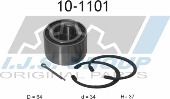 IJS GROUP 10-1101 - Komplet Ležaja kotača www.molydon.hr