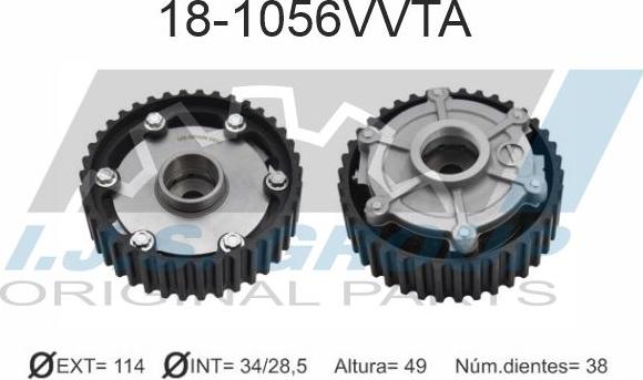 IJS GROUP 18-1056VVTA - Podešavanje bregastog vratila www.molydon.hr