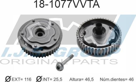 IJS GROUP 18-1077VVTA - Podešavanje bregastog vratila www.molydon.hr