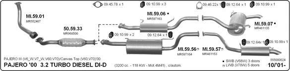 Imasaf 555000024 - Ispušni sistem www.molydon.hr