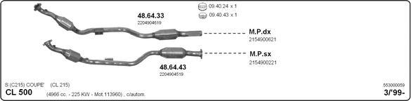 Imasaf 553000059 - Ispušni sistem www.molydon.hr