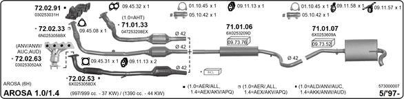 Imasaf 573000007 - Ispušni sistem www.molydon.hr