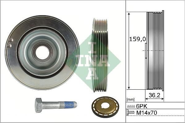 INA 544 0173 21 - Remenica, radilica www.molydon.hr