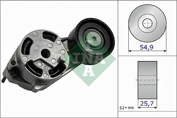 INA 534 0516 10 - Natezač remena, klinasti rebrasti remen  www.molydon.hr