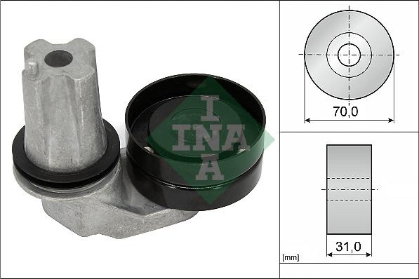 INA 534 0694 10 - Natezač remena, klinasti rebrasti remen  www.molydon.hr