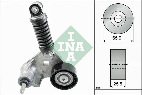 INA 534 0169 10 - Natezač remena, klinasti rebrasti remen  www.molydon.hr