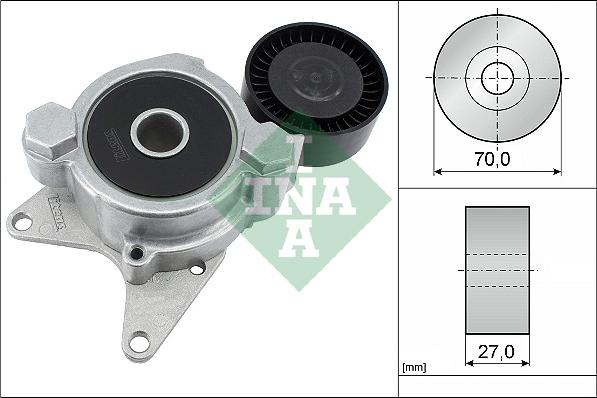 INA 534 0174 10 - Natezač remena, klinasti rebrasti remen  www.molydon.hr