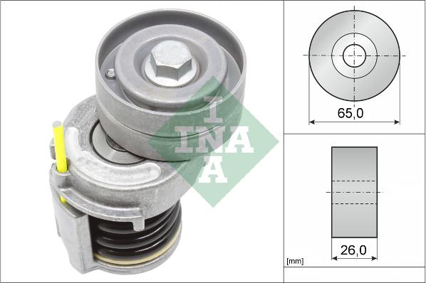 INA 534 0346 10 - Natezač remena, klinasti rebrasti remen  www.molydon.hr