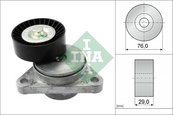 INA 534 0290 10 - Natezač remena, klinasti rebrasti remen  www.molydon.hr