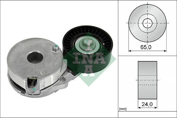 INA 534 0733 10 - Natezač remena, klinasti rebrasti remen  www.molydon.hr