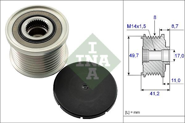 INA 535 0141 10 - Remenica, alternator www.molydon.hr