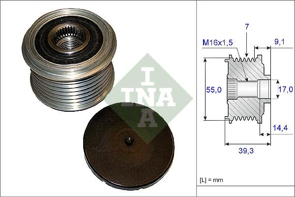 INA 535 0142 10 - Remenica, alternator www.molydon.hr