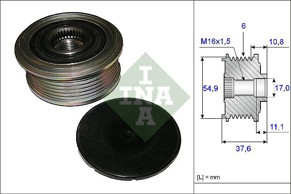 INA 535 0123 10 - Remenica, alternator www.molydon.hr