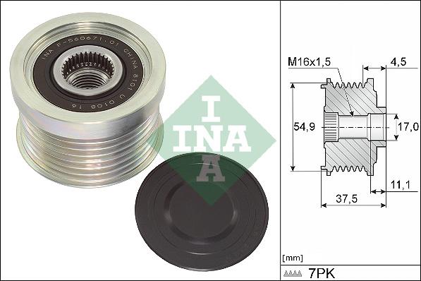 INA 535 0349 10 - Remenica, alternator www.molydon.hr