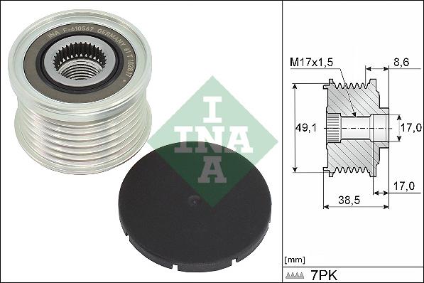 INA 535 0344 10 - Remenica, alternator www.molydon.hr