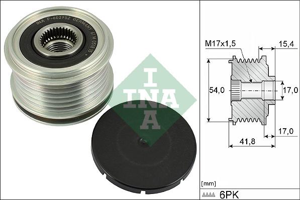 INA 535 0317 10 - Remenica, alternator www.molydon.hr