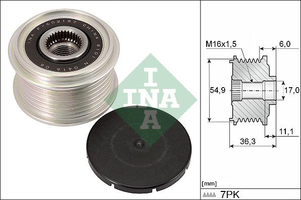 INA 535 0298 10 - Remenica, alternator www.molydon.hr