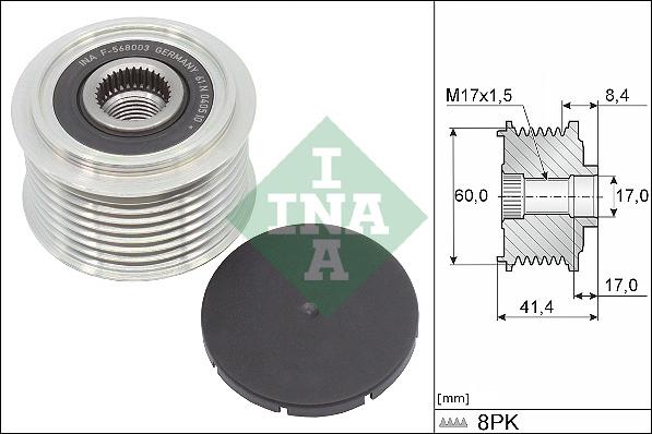 INA 535 0262 10 - Remenica, alternator www.molydon.hr