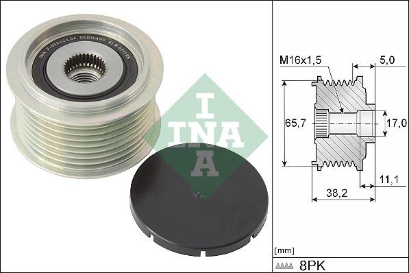 INA 535 0274 10 - Remenica, alternator www.molydon.hr