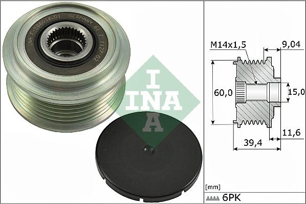 INA 535 0277 10 - Remenica, alternator www.molydon.hr