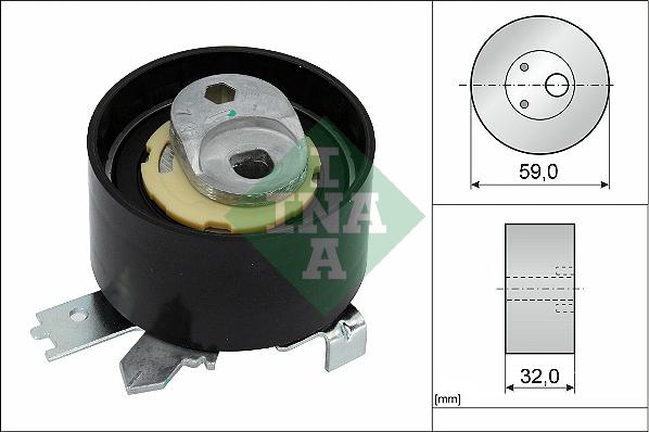 INA 531 0965 10 - Natezač, zupčasti remen  www.molydon.hr