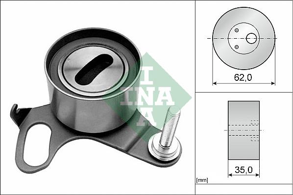 INA 531 0191 20 - Natezač, zupčasti remen  www.molydon.hr