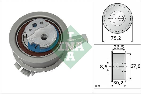 INA 531 0847 10 - Natezač, zupčasti remen  www.molydon.hr