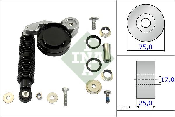 INA 533 0118 10 - Set za popravak, Natezač klinastog rebrastog remena www.molydon.hr