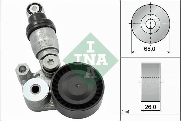 INA 533 0129 10 - Natezač remena, klinasti rebrasti remen  www.molydon.hr