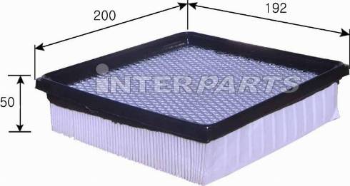 InterParts IPA-424 - Filter za zrak www.molydon.hr